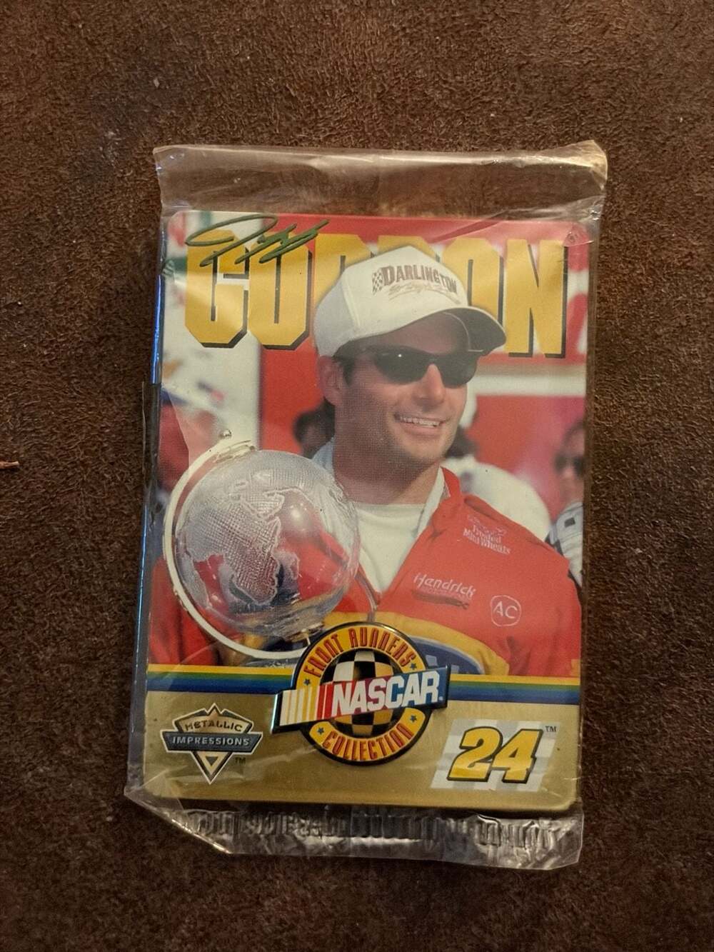 Metallic Impressions NASCAR Jeff Gordon Front Runners Collection Metal Card